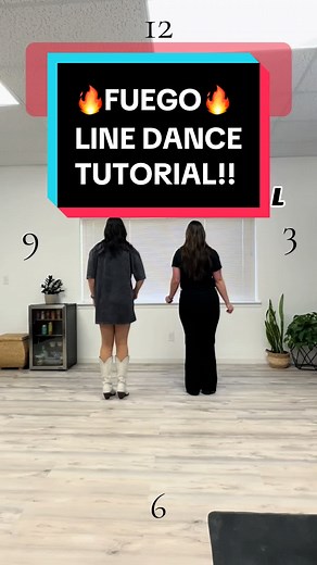 🔥FUEGO🔥 Line Dance Tutorial Demo