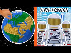 I simulated a LEGO PLANET...