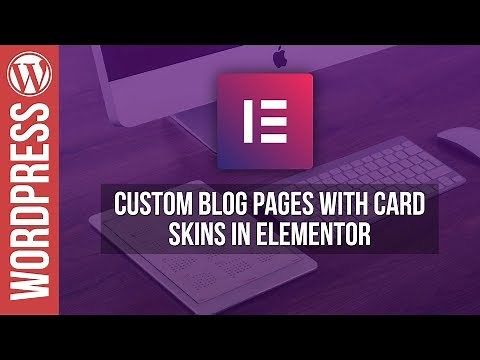 Elementor: Post Cards Blog Layout - Wordpress Tutorial