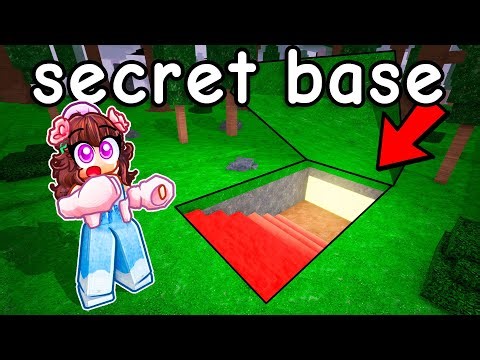 I Built a SECRET UNDERGROUND BASE in 99 Nights in the Forest!