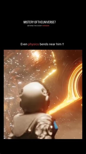 MysteryOfTheUniverse on Instagram: "A black hole is so powerful that physics itself bends in its presence. According to Einstein’s General Theory of Relativity, mass curves spacetime — and a black hole is spacetime folded to its absolute limit. Near its edge, time slows, distances stretch, and light follows curved paths. What we call gravity is not a force here… it is geometry collapsing inward. A black hole is not breaking the laws of physics. It is obeying them — perfectly. #cosmos #nasa #spac