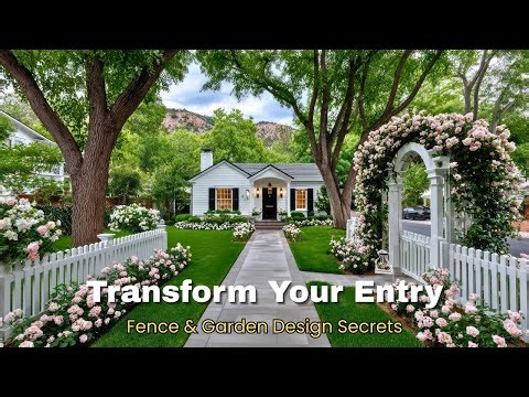 Front Yard Magic: Fence & Garden Pairings That Instantly Upgrade Your Entry