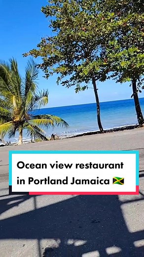 Ocean View Restaurant in Portland Jamaica 🇯🇲