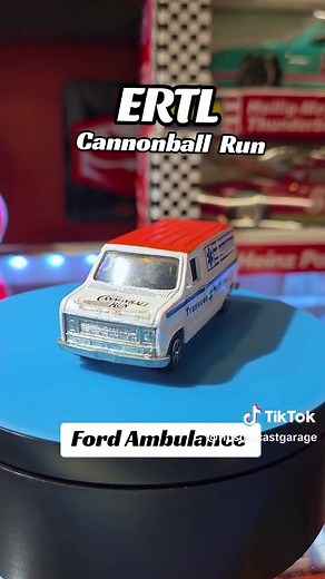 Ertl Diecast Ambulance from Cannonball Run