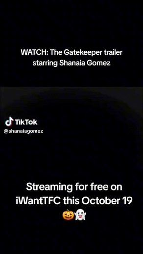 4.3K views · 52 reactions | The official trailer for “The GateKeeper”!! Available on iwant TFC Oct. 19!! | Shanaia Gomez | Facebook