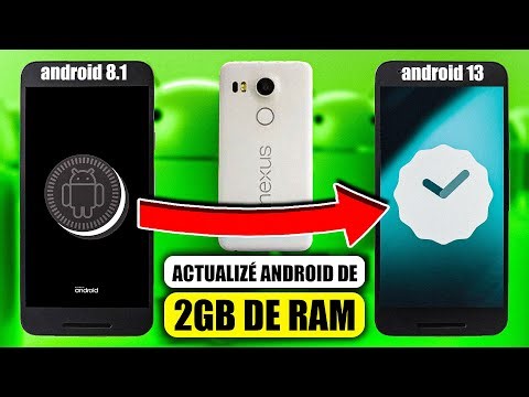 ✅ACTUALICÉ la versión de ANDROID de un teléfono GAMA BAJA ANTIGUO de 2 GB de RAM 2026📲🤫 | Tutorial
