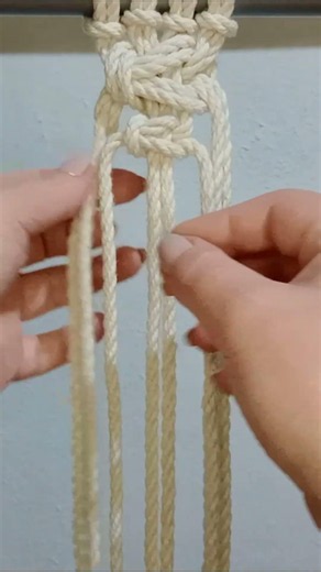 #macrame #macrametutorial #macrameknots #squareknot #diy #handmade #crafttutorial #craft #tutorial