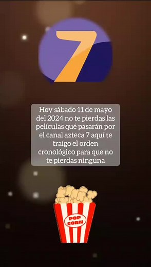 Programación del Canal Azteca 7 - Orden Cronológico