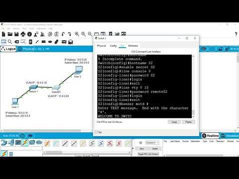 Packet Tracer: Telnet in Local Network (with ACTIVITY FILE)