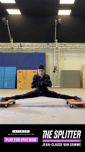 It takes precision🎯, skill🤸, and peak performance to master the splits. Max Valliant (played by @‌jcvd) has his team working hard to achieve perfection. We think Sofia has already nailed it.💪 How many moves do you think you could recreate? Put an end to Max Valliant's search for perfection by playing The Splitter for FREE until February 22nd. hitman.com #HITMAN #JCVD #Agent47 #Gaming | Hitman