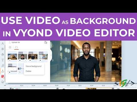 How to Use Video as Background in Vyond