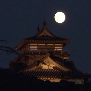 Enchanting Maruoka Castle, Underneath the Beguiling Moon https://wow-u.jp/ https://wow-u.jp/media | WOWU-media