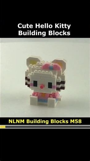 Funny Park - Hello Kitty M58 Blocks #Funny_Park #Hello_Kitty #M58 #NLNM #Lego #MiniBlock #NanoBlock