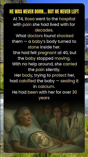 Doctors Discovered a 40-Year-Old ‘Stone Baby’ Inside Her