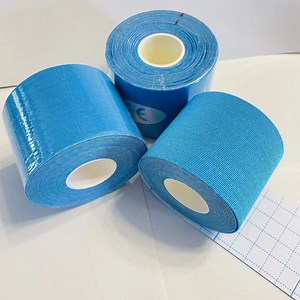 [Hot Item] Cotton Ktape Kin Tape Kinesiology Tape Muscle Therapy Tape Sports Tape Body Tape Boob Tape Face Lift Tape 5cmx5m or 5cmx25cm Precut Strip