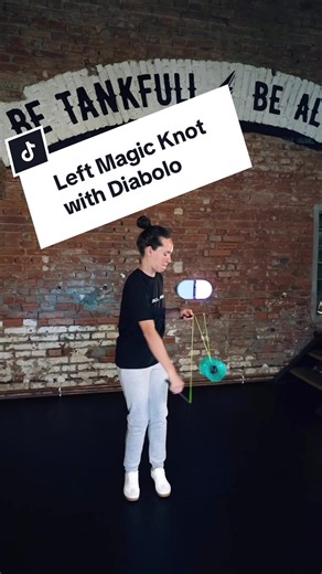 Learn left magic knot with diabolo. This easy begginer tutorial will help you with that. You can learn this trick and many others in the free skilladdicts app. Available for iOS and Android. #skilladdicts #diabolo #diabolotrick #diabolotutorial #learndiabolo