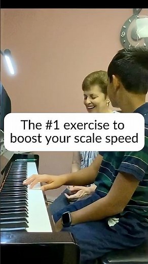 Here is a powerful exercise designed to help students increase their speed when playing scales.