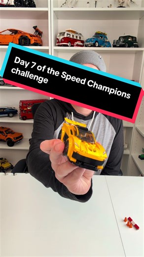 Day 7 of the Speed Champions challenge. Building the 6 wide McLaren P1. #LEGO #legospeedchampions #legotiktok #legobuild #mclaren