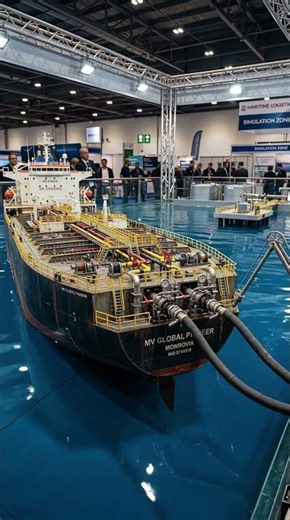 Mini Naval Scene That Looks Like The Real Thing #ai #rcships