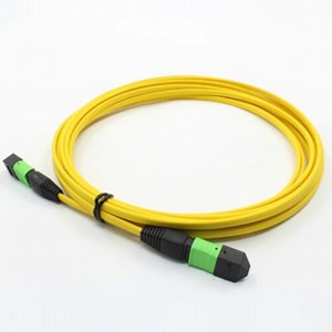 [Hot Item] Singlemode 12cores Ribbon Fiber Optic Cable with MPO/MTP Connector