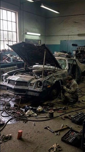 Insane Camaro Z28 Rebuild! You Won’t Believe It 🔥 #diy #mechanic
