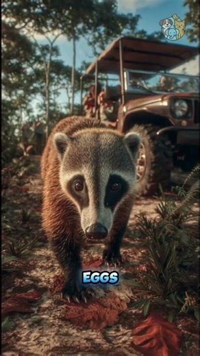 The Coati: The Raccoon’s Long-Nosed Jungle Explorer! #facts #animals