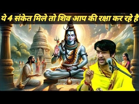 अगर ये 4 संकेत आपको मिले शिव आपकी रक्षा कर रहे है 🤯|| BAGESHWAR DHAM 🚩🕉️ || #viralvideo