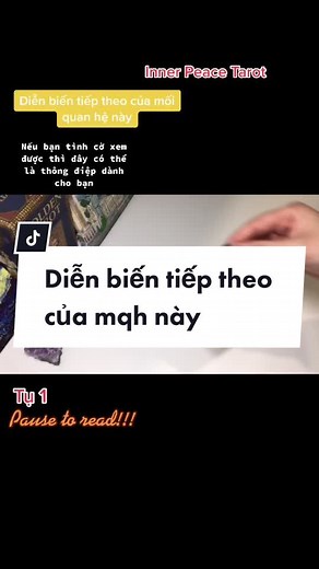 Diễn biến tiếp theo của mối quan hệ này #innerpeacetarot #tarotvietnam #xuhuong #boibaitarot #AlbumCover #BangBangBang #ONhaChoiTet #ToiKhongSo #fyp