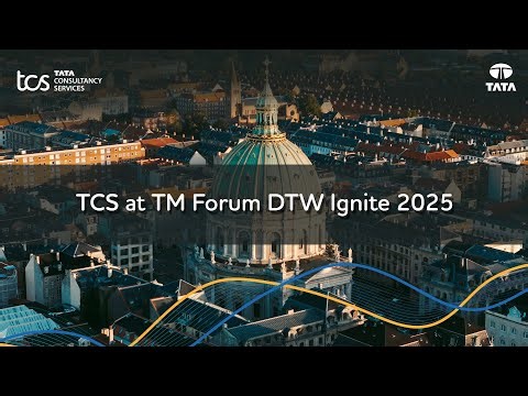 TCS Gold Sponsor at TM Forum DTW - Ignite 2025