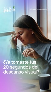 Usa este video para que practiques la regla 20-20-20 y cuides tu vista 👀. Para más consejos, ve nuestro blog y no olvides visitar a tu oftalmólogo cada año 👩🏻‍⚕️👨🏻‍⚕️: https://primerolavista.com/blog/ | En la Mira