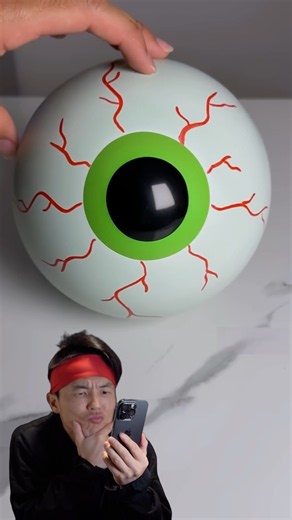 할로윈 눈알 만들기 도전🥷🎃👀 Halloween Eyeball Making Challenge #ninjahyeong