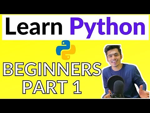 Python Tutorial - Python for Beginners | Part 1
