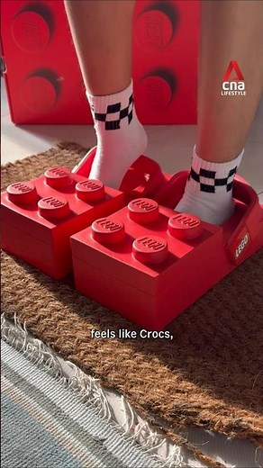 We tried the new Crocs x Lego Brick Clog