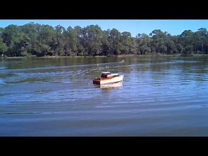 RC Cabin Cruiser Bay Area Electric Boaters St.Pete Fl.