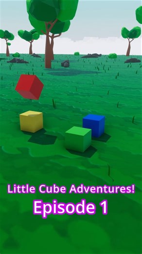 Little Cubes vs Minecraft 🟩 #cube #minecraft #animation