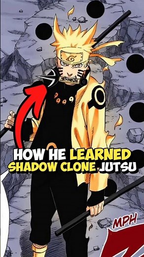 How Did Naruto Learn The Shadow Clone Jutsu So Fast?
