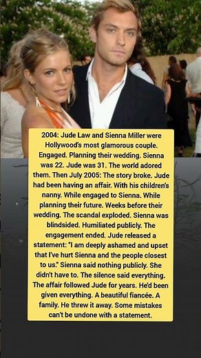 Jude Law & Sienna Miller’s Shocking Breakup Story 💔 | Hollywood Scandal Explained