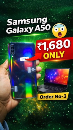 Samsung Galaxy A50 In Just 1680 🔥🔥 Cashify Supersale Unboxing