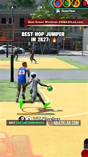 NBA 2K27 Best Moves Hop Jumper to Get Open #2k27 #nba2k27
