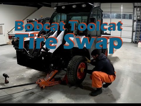 Toolcat Tire Swap