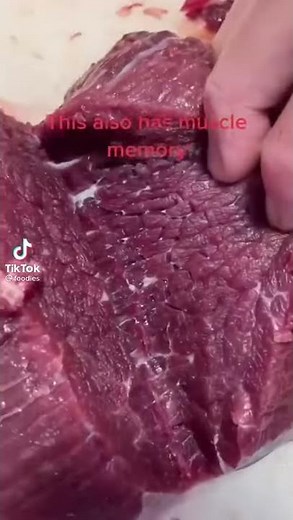 Meat muscle memory