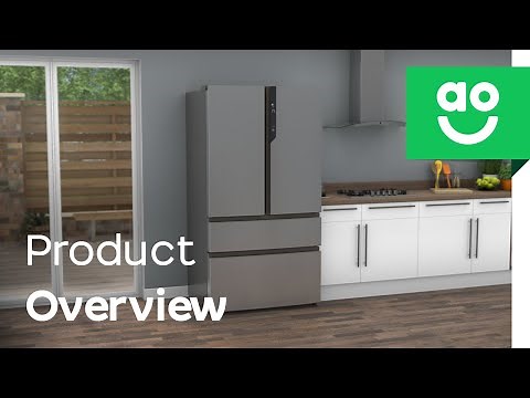 Haier American Fridge Freezer HB26FSSAAA Product Overview | ao.com