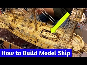 How to Build Model Boat, Timelapse Video.