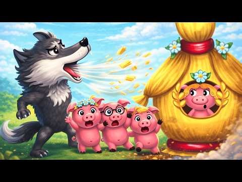 Three Little Pigs & Jack's Giant Beanstalk | Animated Fairy Tales for Kids
