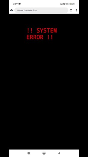 I HACKED MY SYSTEM 💀 | Matrix Hacker Effect #shorts