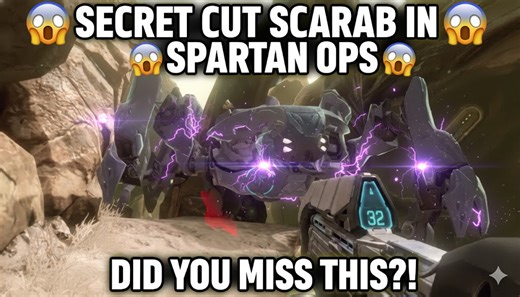Halo 4 – Secret Hidden Scarab in Spartan Ops and How to Drive It