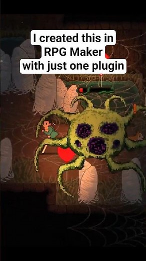 Making a horror action game in RPG Maker ? #gamedev #rpgmaker #rpgmakermz