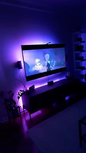 Glowify on Instagram: "The RGBIC LED TV Backlight Strip with AR Sensor Smart Sync transforms your viewing experience by extending vivid, dynamic lighting beyond the screen. Using an advanced AR sensor, the backlight instantly detects on-screen colors and synchronizes in real time, creating immersive ambient effects that match every scene. RGBIC technology allows multiple colors to flow simultaneously along the strip, delivering richer gradients and smoother transitions than standard RGB lighting