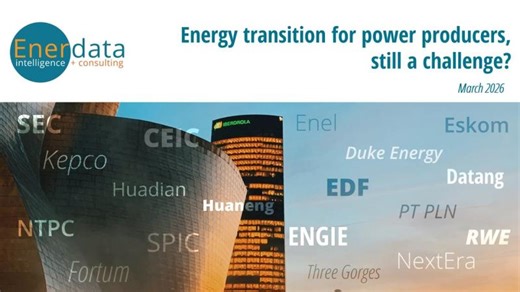 Webinar - #energytransition for power producers, still a challenge? | Enerdata
