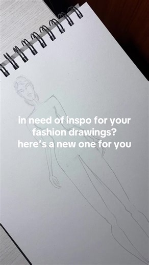 drawing tutorial: something different as inspo! show me ur works!! fashion drawing tutorial #fashion #foryou #viral #fashionsketch #fyp